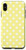 iPhone XS Max Yellow Orange Polka Dot Pattern AEH654 Case