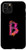iPhone 11 Pro Cool Modern Letter B Abstract Paint Pattern on Black AAN012b Case