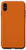 iPhone XS Max Elegant Burnt Orange Aesthetic Solid Color Case