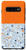 Galaxy S10 Terrazzo Abstract Pattern Modern Orange Neutral Tones Case