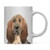 Andaz Press 11oz. Dog Coffee Mug Gift Bloodhound Up Close 1-Pack Pet Animal Lover Birthday Christmas Gift for Her Family