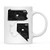 Andaz Press 11oz. Coffee Mug Long Distance Gift Pennsylvania and Nevada Black and White Modern 1-Pack Moving Away Graduation University College Gifts for Him Her Relationships