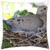 LESGAULEST Throw Pillow Cover -24x24 inch- - Birdie Dove Nest Bird Pigeon Pigeon Nest