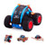 Mini RC Stunt Cars for Kids Fancy Stunt Remote Control Car 4WD RC Toy Car 360° Spins  and  Flips with All Terrain Tires and 2.4 GHZ Remote Control Blue