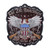 The 2nd Amendment Oversize Motorcycle Rider Embroidered Iron-ON Patch