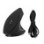 Jacksing Vertical Optical Mouse 2.4GHz Optical 1600DPI Wireless Ergonomic PC Rechargeable Gaming Laptop Mouse