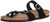 Northside Women's Anya Sandal Black 6 B-M- US