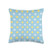 Cute Pastel Pattern Accessories Cute Bedtime Pattern Polka Dots Pastel Blue Yellow Gift Throw Pillow 16x16 Multicolor