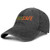 Men-Womens Black Plain Adjustable Peaked Cap Vintage Snapback Hat