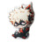 shaobeiq Anime My Hero Academia Cartoon Cute Plush Pillow Bakugou Katsuki Cosplay Stuffed Cushion Gift