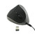 Computer Mouse Ergonomic Rechargeable 2.4G Wireless-Wired 6 Keys Optical Vertical Mouse Mice - Grey Wireless