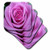 3dRose LLC Purple Rose Coaster Soft Set of 4
