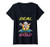 Womens Chef Cook BBQ Grill Pizza Kitchen Cooking Barbecue V-Neck T-Shirt