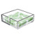 IEEK Acrylic Cocktail Paper Napkin HolderDecorative Clear Cocktail Napkin Caddy Beverage Napkin holderPack of 1