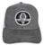 Checkered Flag Mens Shelby Cobra Cap Adjustable Mesh Back Trucker Hat Gray