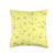 YO! Design Gift Cool Abstract Art Fun Pattern Yellow Decoration Throw Pillow 16x16 Multicolor