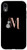 iPhone XR Letter M rose pink monogram phone case pineapple initial M Case