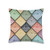 Travel Theme Decorative Pillows Camper Gift Women Camping Adventure Decorative Travel RV Camper Throw Pillow 16x16 Multicolor