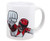 Exclusive Mighty Morphin Power Rangers Red Ranger Ceramic Mug - Official Collectible Coffee Cup - Drinkware For Home Barware Set - Holds 11 Ounces