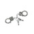 Fun Express Mini Thumb Finger Cuffs -24 Pack- Metal Handcuff with 2 Keys. Safety Release Button. Bullet Points