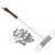 YERZ BBQ Meat Branding Iron with Changeable Letters and a Handy Draw Barbecue Accessories Great for Branding Steaks Burgers Chicken
