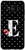 Galaxy S8 plus Ladybug Black White Polka Dots Monogram Initial Letter E Case