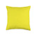 Merchica Beautiful Bright Plain Color Solid Yellow Throw Pillow 16x16 Multicolor