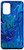 Galaxy S20 plus Blue White Teal Abstract Paint Swirl Retro Pattern. Case