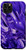 iPhone 11 Pro Abstract Purple Paint Colored Design Case