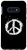 Galaxy S10e Vintage Peace Sign White Paint Splatter Design Hippie Boho Case