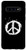 Galaxy S10 Hippie Peace Sign White Paint Splatter Art Boho Distressed Case