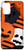 Galaxy S20 plus Spooky Halloween Pumpkin White  and  Orange Ghosts Case