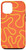 iPhone 12-12 Pro Orange and Yellow Abstract Squiggle Pattern Case