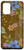 Galaxy S20 plus Rustic Dark Brown Farmhouse Panel Floral Pattern Case