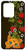 Galaxy S20 Ultra Happy Orange Cat Strawberry Floral Pattern Chocolate Case