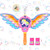 Unicorn Bubble Machine for Kids Bubble Wand Automatic Bubble Blower Bubble Maker ?with Detachable Wings Bubble Solution Musical  and  Light Girls Unicorn Bubble Machine Toy for Toddlers Indoor Outdoor