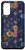 Galaxy S20 Rustic Dark Blue Farmhouse Panel Floral Pattern Case