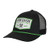 John Deere 6 Panel Hat Quality Service Logo Patch Black