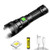 High Powered LED Flashlight Super Bright USB Rechargeable Flashlight with 3 Modes Zoomable IP65 Waterproof Tactical Flashlight for Hiking Camping Emergency -18650 Battery Included-