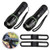 Hausbell flashlight,Tactical Flashlight,LED Handheld Flashlights,Mini LED Flashlight,Zoomable,High Lumen Flashlights,Water Resistant,5 Light Modes Camping Lantern Flashlight for Camping,Hiking