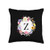 Monogram Letter Initial Designs Gifts Personalized Initial Letter Z Flower Monogrammed Throw Pillow 16x16 Multicolor