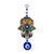 Hamsa Wall Art Abstract Good Luck Hand-Shaped Home Blessing Wall Hanging Decor Evil Eye Amulet