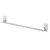 LuckIn Self Adhesive Towel Rod 24 Inch Towel Bar Stainless Steel Stick on Wall Bath Towel HolderNo Drilling Rail Rack for Kitchen and Bathroom Brushed Finish
