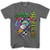 Dexter's Laboratory Science Men's Graphic T-Shirt -Large- Dark Charcoal