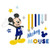 Lambs  and  Ivy Disney Baby Forever Mickey Mouse Blue-Yellow Wall Decals