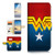 ( For Samsung Note 8 , Galaxy Note 8 ) Flip Wallet Case Cover & Screen Protector Bundle! A4268 Wonder Woman