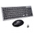 Wireless Keyboard and Mouse Combo Full Size Wireless Keyboard and Mouse Set2.4GHz Silent USB Wireless Keyboard Mouse Combo for Windows Computer PC Notebook Laptop-IRONGRAY