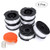 Huizhirem 30ft 0.065" Line String Trimmer Replacement Spool,Compatible with Black and Decker AF-100 Weed Eater Spool,Weed Wacker Spool (6 Replacement Spool+1 Replacement Spool Cap+1 Spring)
