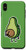 iPhone XS Max Avocado seed fat funny vegan big butt scratching Kawaii Case