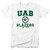 University of Alabama at Birmingham Official Circle Logo Unisex Adult T ShirtWhite Large